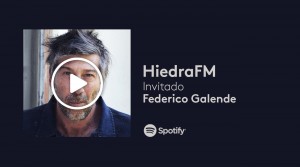 Federico Galende en HiedraFM